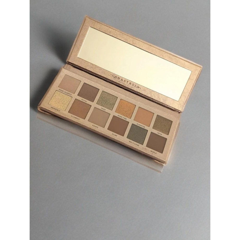Anastasia Beverly Hills Rose Metals Eye Shadow Palette 12 Shades NIB
